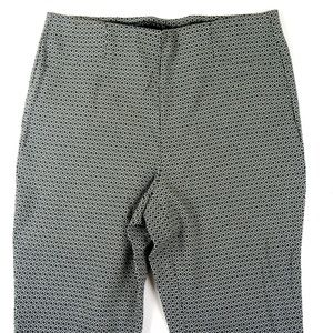 SO SLIMMING by CHICO'S geometric prints slip-on pants